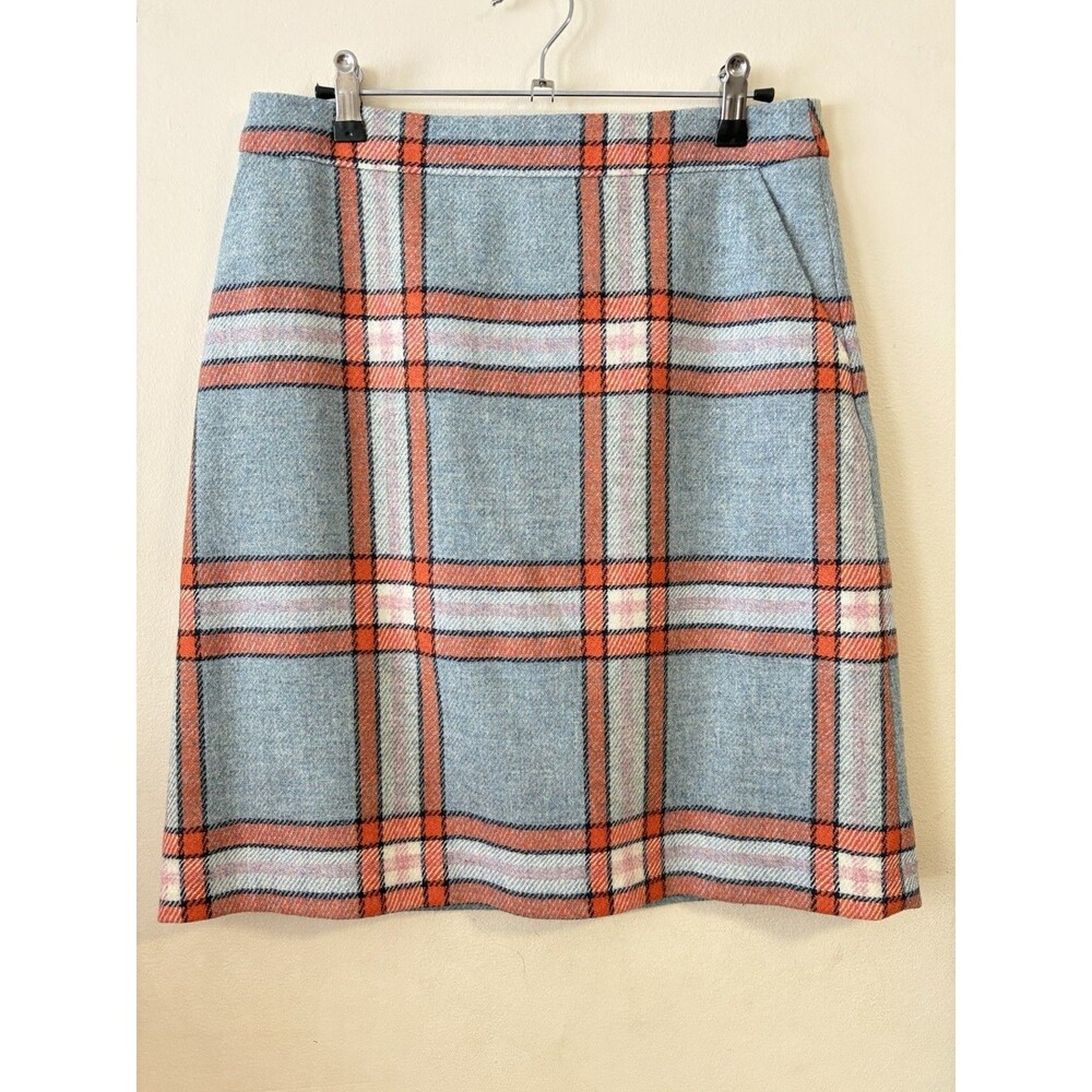 Boden Heritage British Tweed Wool Mini Skirt US 6L UK 10L